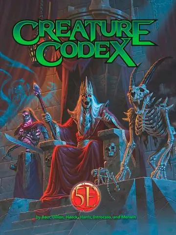 Cover: Creature Codex